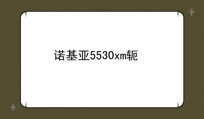 诺基亚5530xm软件