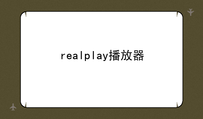 realplay播放器